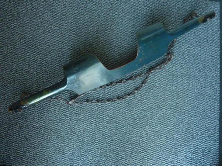 juk met metalen dragers v. emmers o.i.d 1887 naamsvermelding, Antiek en Kunst, Antiek | Gereedschap en Instrumenten, Ophalen