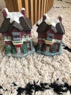 2 model ziekenhuisjes voor een kerst dorp, Diversen, Kerst, Ophalen of Verzenden