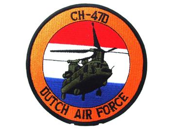Embleem,Patch,KLU,CH-47D,Dutch,Airforce beschikbaar voor biedingen