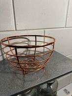 Metalen Mand - Stijlvol en Praktisch, Overige materialen, Gebruikt, Mand, Rond