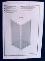 Nieuw Corsica AQUA VIVE Draaideur 190 x 90 cm Chroom, Ophalen, Nieuw, Glas, Douche