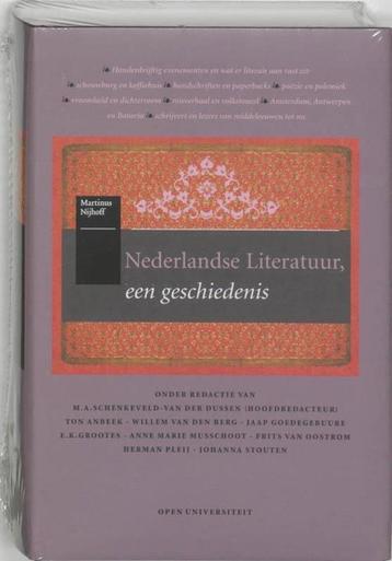 Nederlandse Literatuur Een Geschiedenis - Schenkeveld BOEK  beschikbaar voor biedingen
