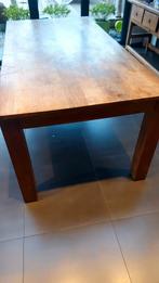 te koop teakhouten eetkamer tafel, Ophalen, Gebruikt