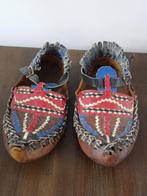 Antieke leren schoenen native american moccasins leer, Ophalen of Verzenden, Kinderen