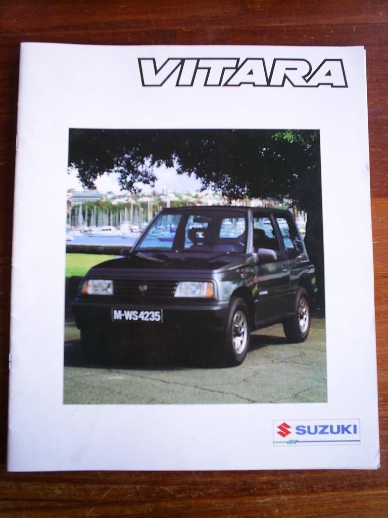 Suzuki Vitara 1993 24 pag., Verzenden, Zo goed als nieuw, Overige merken