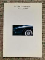 Nederlandse brochure BMW 7- en 8-serie accessoires 1993, Ophalen of Verzenden, Zo goed als nieuw, BMW, BMW