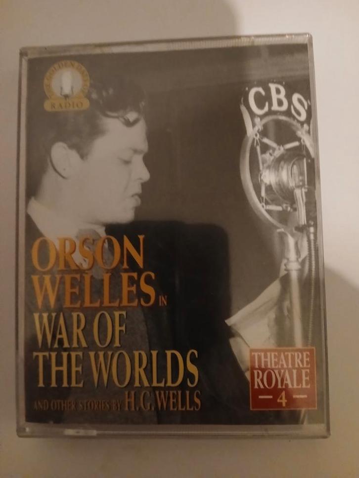 Orson Welles - War of the Worlds Cassette, Cd's en Dvd's, Cassettebandjes, Gebruikt, Origineel, Overige genres, 1 bandje, Ophalen of Verzenden