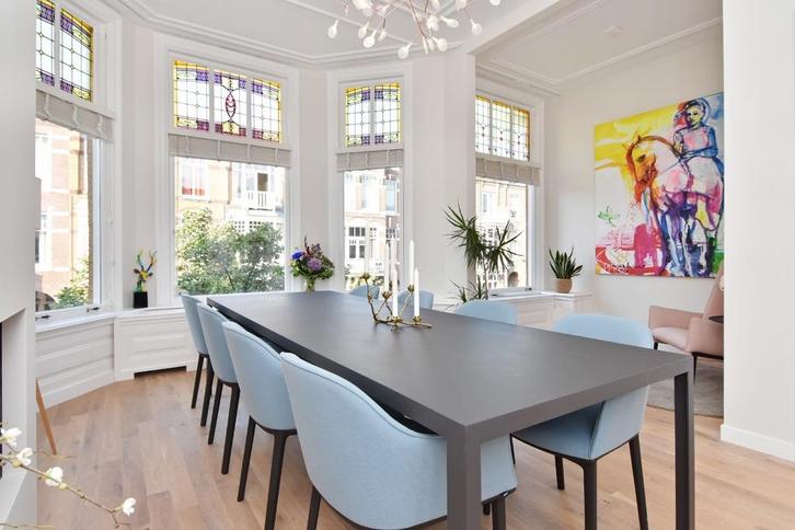 Metaform K1 Eettafel Antraciet - 300cm, Huis en Inrichting, Complete eetkamers, Zo goed als nieuw, 8 stoelen of meer, Ophalen