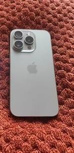 iPhone 15 Pro 128gb Natural Titanium Volledig Krasvrij, Ophalen, 83 %, 128 GB, Zo goed als nieuw