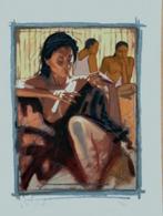 Zeefdruk Nico Vrielink, Antiek en Kunst, Kunst | Litho's en Zeefdrukken, Ophalen of Verzenden