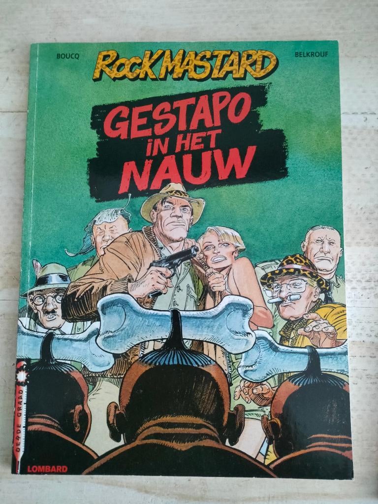 ROCK MASTARD nr. 1 Gestapo in het nauw, Boeken, Eén stripboek, Ophalen of Verzenden, Gelezen