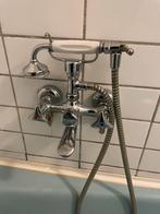 Badkraan met douche. Vintage. Origineel., Gebruikt, Ophalen of Verzenden, Bad, Chroom