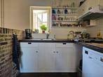 Authentieke massief houten keuken, Huis en Inrichting, Keuken | Complete keukens, Ophalen, Gebruikt, Hoekkeuken