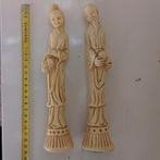Oosterse beelden van Marfilina  kunst ivoor, Antiek en Kunst, Kunst | Beelden en Houtsnijwerken, Verzenden