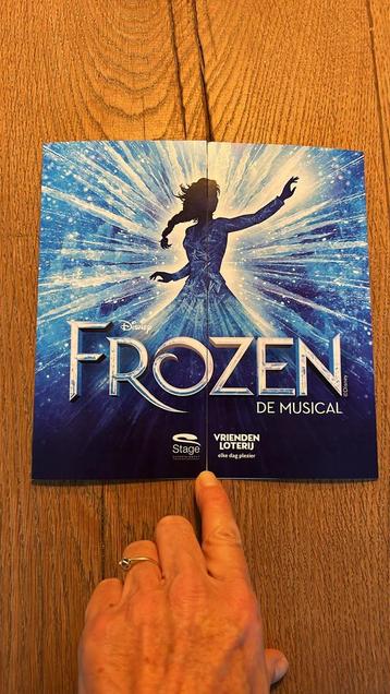 Frozen musical 7 December beschikbaar voor biedingen