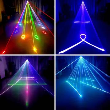 Nieuwe First Class 12W Fullcolor Laser 40Kpps ilda dmx ios beschikbaar voor biedingen