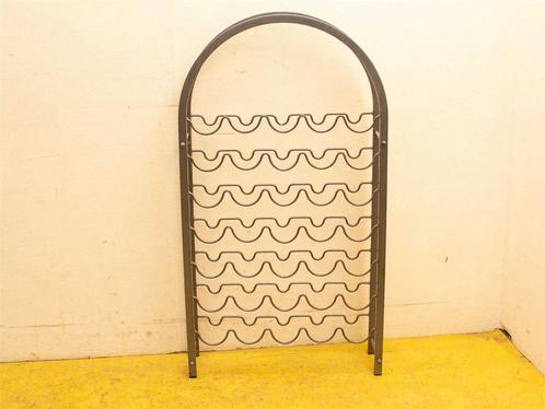 Metalen wijnrek 36145, Huis en Inrichting, Woonaccessoires | Wijnrekken, Gebruikt, 75 cm of meer, Metaal, 25 flessen of meer, Ophalen of Verzenden