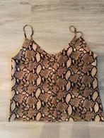 Only Top Slangenprint Maat 42 in set met vestje maat L, Bruin, Maat 42/44 (L), Ophalen of Verzenden, Zo goed als nieuw