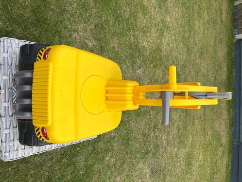 BIG Power worker maxi digger graafmachine, Kinderen en Baby's, Speelgoed | Buiten | Voertuigen en Loopfietsen, Gebruikt, Loopvoertuig