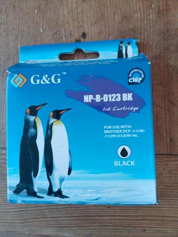 G&G NP-B-0123 BK Inkt Cartridge - Brother Compatibel beschikbaar voor biedingen