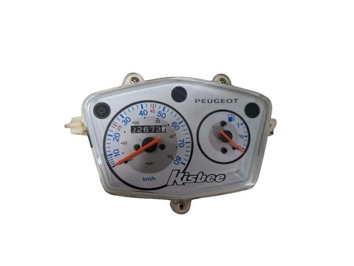 Teller tellerset cockpit origineel Peugeot Kisbee, Fietsen en Brommers, Brommeronderdelen | Scooters, Gebruikt, Ophalen of Verzenden