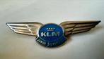 KLM Junior Stewardess Vleugel Badge, Ophalen of Verzenden, Gebruikt, Patch, Badge of Embleem