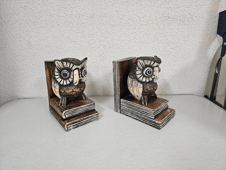Uil boekensteunen  voor €20,-, Antiek en Kunst, Curiosa en Brocante, Ophalen