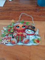 Mooie kerst  hanger gemaakt van Diamond Painting, Hobby en Vrije tijd, Knutselen, Ophalen of Verzenden, Nieuw, Knutselwerk