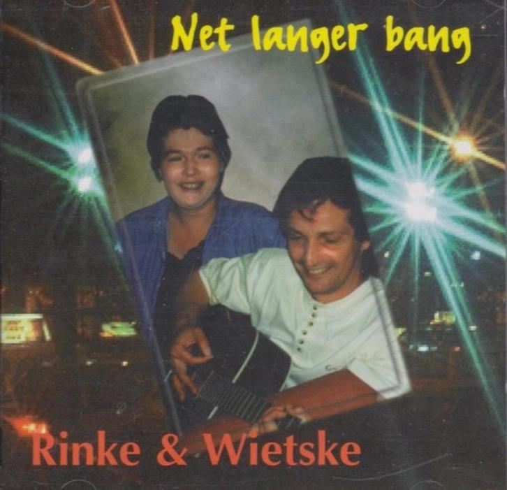 Ruil of koop Rinke & Wietske "Net Langer Bang" (CD Marista), Cd's en Dvd's, Cd's | Nederlandstalig, Gebruikt, Streekmuziek, Ophalen of Verzenden