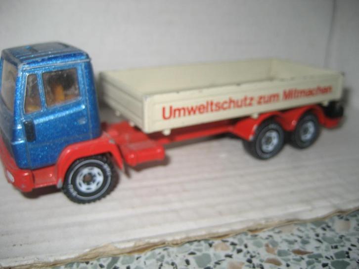 Siku vracht auto2, Hobby en Vrije tijd, Modelauto's | 1:50, Gebruikt, Bus of Vrachtwagen, SIKU, Ophalen of Verzenden