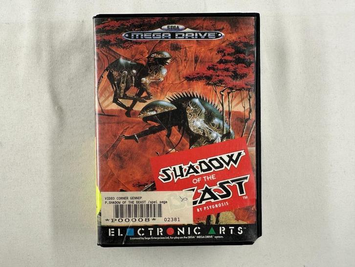 Shadow of the Beast SEGA Mega Drive, Spelcomputers en Games, Games | Sega, Gebruikt, Mega Drive, Avontuur en Actie, 1 speler, Vanaf 3 jaar