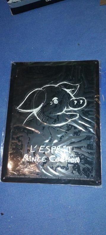 Reclamebord Rince Cochon (zwart) (in originele verpakking) beschikbaar voor biedingen
