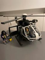 Playmobil politiehelicopter compleet, Ophalen of Verzenden, Zo goed als nieuw, Complete set