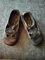 Vintage antieke verbronst kinderschoenen, Ophalen of Verzenden