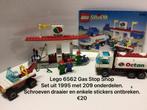 Lego 6562 Gas Stop Shop - Vintage Set!, Ophalen of Verzenden, Gebruikt, Complete set, Lego