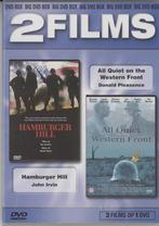 73) 2 Films: Hamburger Hill & All Quiet on the Western Front, Vanaf 16 jaar, Ophalen of Verzenden, Gebruikt, Oorlog