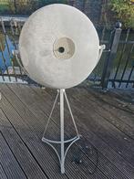 Grote industriële witte metalen vloerlamp van BePureHome, Ophalen of Verzenden, Gebruikt, 150 tot 200 cm