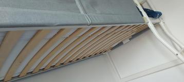 Vitval loft bed/hoogslaper grijs en wit