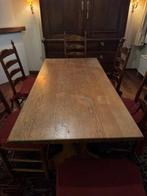 eettafel Oisterwijk, Ophalen, Gebruikt, Rustiek, Eikenhout