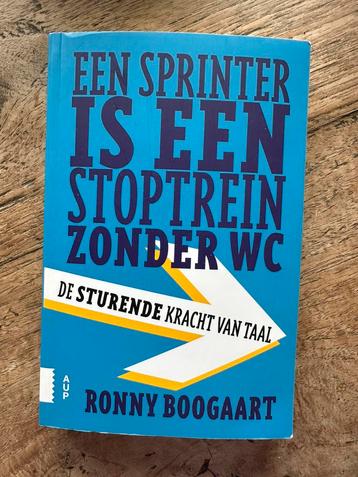 Een sprinter is een stoptrein zonder wc 🔆 Ronny Boogaart beschikbaar voor biedingen