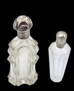Antiek Zilver & Kristal Parfumflesjes
Hollandse Zilverkeur, Antiek en Kunst, Antiek | Goud en Zilver, Verzenden, Zilver