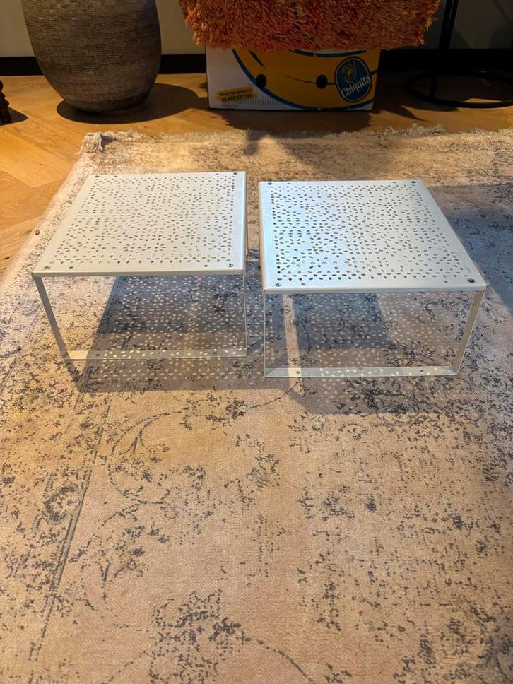 2 stuks Ikea Variera Plankinzet Wit, Huis en Inrichting, Keuken | Keukenbenodigdheden, Zo goed als nieuw, Ophalen of Verzenden