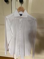 Handgemaakt Finamore shirt wit zgan mt 40 (15 3/4), Finamore, Verzenden, Wit, Halswijdte 39/40 (M)