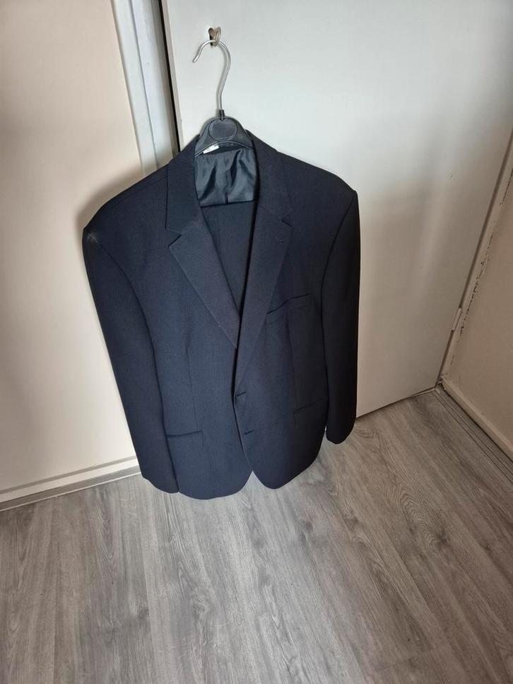 Compleet herenpak - Canda (C&A), Kleding | Heren, Kostuums en Colberts, Zo goed als nieuw, Overige maten, Zwart, Ophalen of Verzenden