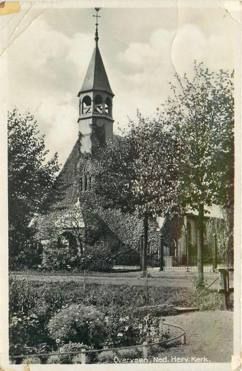 (701-203-043) Overveen Ned Herv Kerk, Verzamelen, Ansichtkaarten | Nederland, Noord-Holland, Verzenden