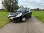 Opel Corsa 1.2 16V 5D WR 2007 Zwart met stuur verwarming!!!, Voorwielaandrijving, 4 cilinders, 1229 cc, Zwart