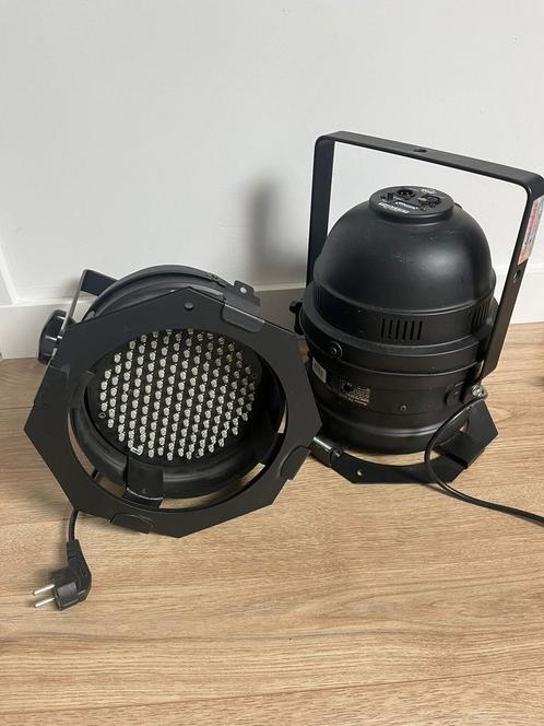 American DJ LED Par 64 Plus 2 stuks, Muziek en Instrumenten, Licht en Laser, Gebruikt, Licht, Ophalen