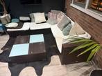 Tuinset Lounge set, Ophalen, 5 zitplaatsen, Kunststof, Bijzettafel