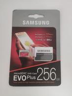 Samsung Evo Plus 256GB, Audio, Tv en Foto, Fotografie | Geheugenkaarten, Nieuw, SD, Samsung, Smartphone
