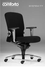 Haworth Ahrend Comforto 77 NPR burostoel + nieuwe stoffering, Ophalen, Gebruikt, Zwart, Bureaustoel